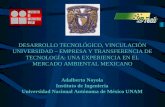 Adalberto Noyola Instituto de Ingeniería Universidad Nacional Autónoma de México UNAM