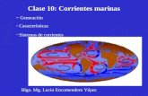 Clase 10:  Corrientes marinas