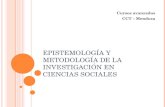 Epistemología y metodología de la investigación en ciencias sociales