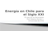Energía en Chile para el Siglo XXI