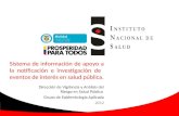 Dirección de Vigilancia y Análisis del Riesgo en Salud  P ública  Grupo de Epidemiología Aplicada