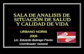 SALA DE ANALISIS DE  SITUACIÓN DE SALUD Y CALIDAD DE VIDA