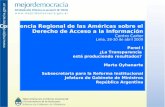 Conferencia Regional de las Américas sobre el Derecho de Acceso a la Información Centro Carter