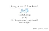 Programaci³ funcional