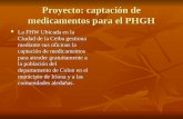 Proyecto: captación de medicamentos para el PHGH