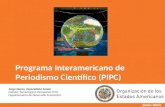 Programa Interamericano de Periodismo  Científico  (PIPC)