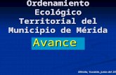 Ordenamiento Ecológico Territorial del Municipio de Mérida
