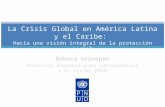 La Crisis Global en América Latina y el Caribe:  Hacia una visión integral de la protección social