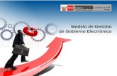 Modelo de  Gestión de  Gobierno Electrónico