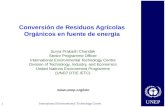 Conversión de Residuos Agrícolas Orgánicos en fuente de energía