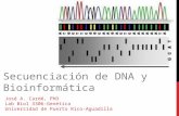 Secuenciación de DNA y Bioinformática
