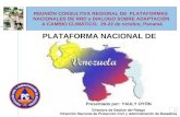 REUNIÓN CONSULTIVA REGIONAL DE  PLATAFORMAS  NACIONALES DE RRD y DIALOGO SOBRE ADAPTACIÓN
