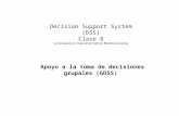 Decision Support System (DSS) Clase 8 Curso basado en material de  Kathryn Blackmond Laskey