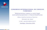 CONGRESO INTERNACIONAL DE CIENCIAS FORENSES