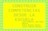 CONSTRUIR COMPETENCIAS DESDE LA ESCUELA