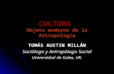 CULTURA  Objeto moderno de la Antropología