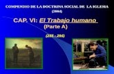 CAP. VI:  El Trabajo humano  (Parte A) (255 - 294)
