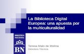 La Biblioteca Digital Europea: una apuesta por la multiculturalidad