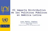 El impacto Distributivo de las Políticas Públicas en América Latina