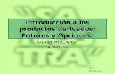 Introducción a los productos derivados: Futuros y Opciones.