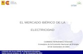 EL MERCADO IBÉRICO DE LA ELECTRICIDAD