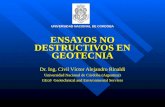 ENSAYOS NO DESTRUCTIVOS EN GEOTECNIA