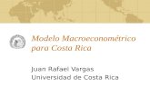 Modelo Macroeconométrico para Costa Rica