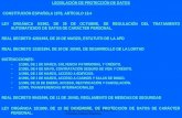 LEGISLACIÓN DE PROTECCIÓN DE DATOS CONSTITUCIÓN ESPAÑOLA 1978, ARTÍCULO 18.4
