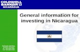 General information for investing in Nicaragua