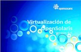 Virtualizaci³n  de  OpenSolaris