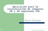 Aplicación para la visualización de imágenes 2D y 3D empleando VTK