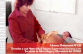 1. Situación de la mortalidad materna en el Perú