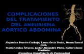 COMPLICACIONES DEL TRATAMIENTO DEL  ANEURISMA  AÓRTICO ABDOMINAL
