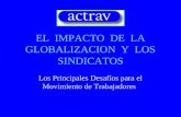 EL  IMPACTO  DE  LA GLOBALIZACION  Y  LOS SINDICATOS