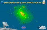 Actividades del grupo AMIGA-IAA en VO
