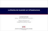 La Brecha de Inversión en Infraestructura