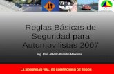 Reglas Básicas de Seguridad para Automovilistas 2007