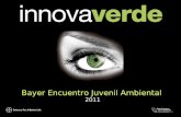 Bayer Encuentro Juvenil Ambiental 2011