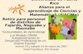 Universidad de Puerto Rico Alianza para el aprendizaje de Ciencias y MatemáticaS (AlACiMa)