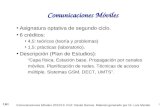 Comunicaciones Móviles