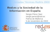 Red.es y la Sociedad de la Información en España