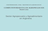 Sector Agropecuario y Agroalimentario en Argentina