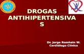 DROGAS ANTIHIPERTENSIVAS