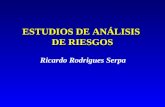 ESTUDIOS DE ANLISIS  DE RIESGOS