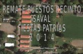REMATE PUESTOS RECINTO SAVAL  FIESTAS PATRIAS 2  0  1  4