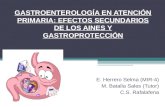 Gastroenterología en Atención Primaria: Efectos secundarios de los  AineS y  gastroprotección