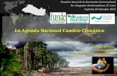 La Agenda Nacional Cambio Climático