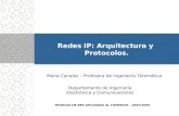 Redes IP: Arquitectura y  Protocolos.