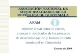 ASOCIACIÓN NACIONAL DE MUNICIPALIDADES DE LA REPÚBLICA DE GUATEMALA