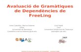 Avaluació de Gramàtiques de Dependències de FreeLing